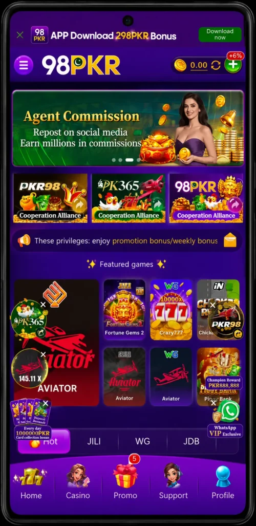 98PKR Game Download apk