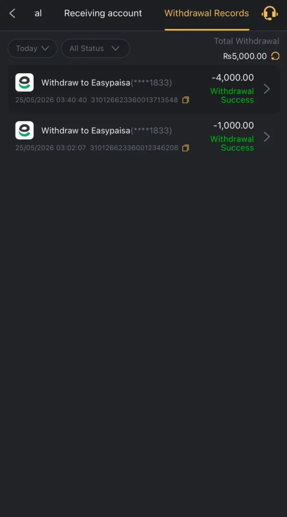 withdrawal